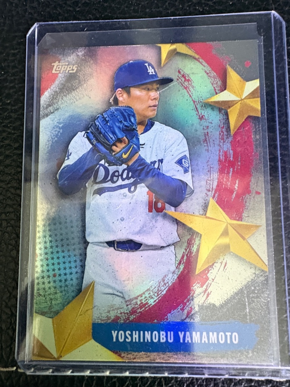 2025 Topps Yoshinobu Yamamoto Dodgers Card - Stars of MLB